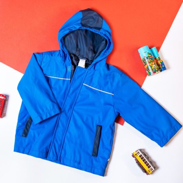 Chaqueta acolchada impermeable (1 - 14 años)